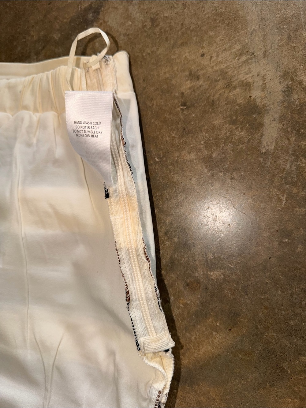 Strut & Bolt Brown Black Cream Striped Layered Mini Skirt M Boutique - Picture 9 of 10